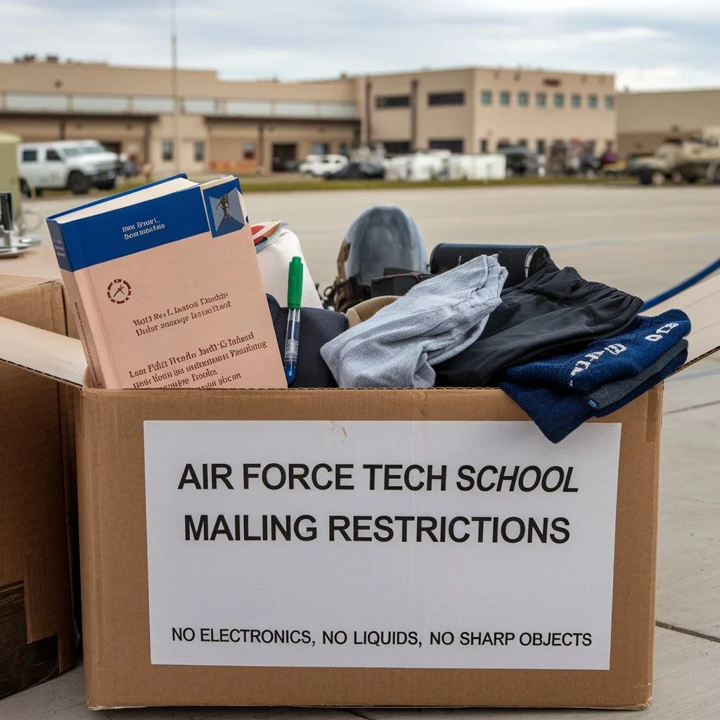 Air Force Tech School Mailing Restrictions