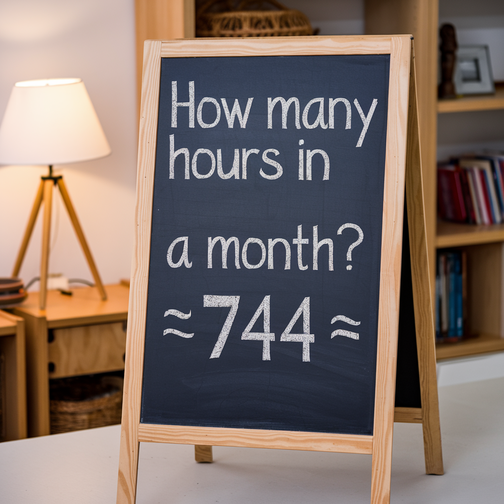 How Many Hours in a Month