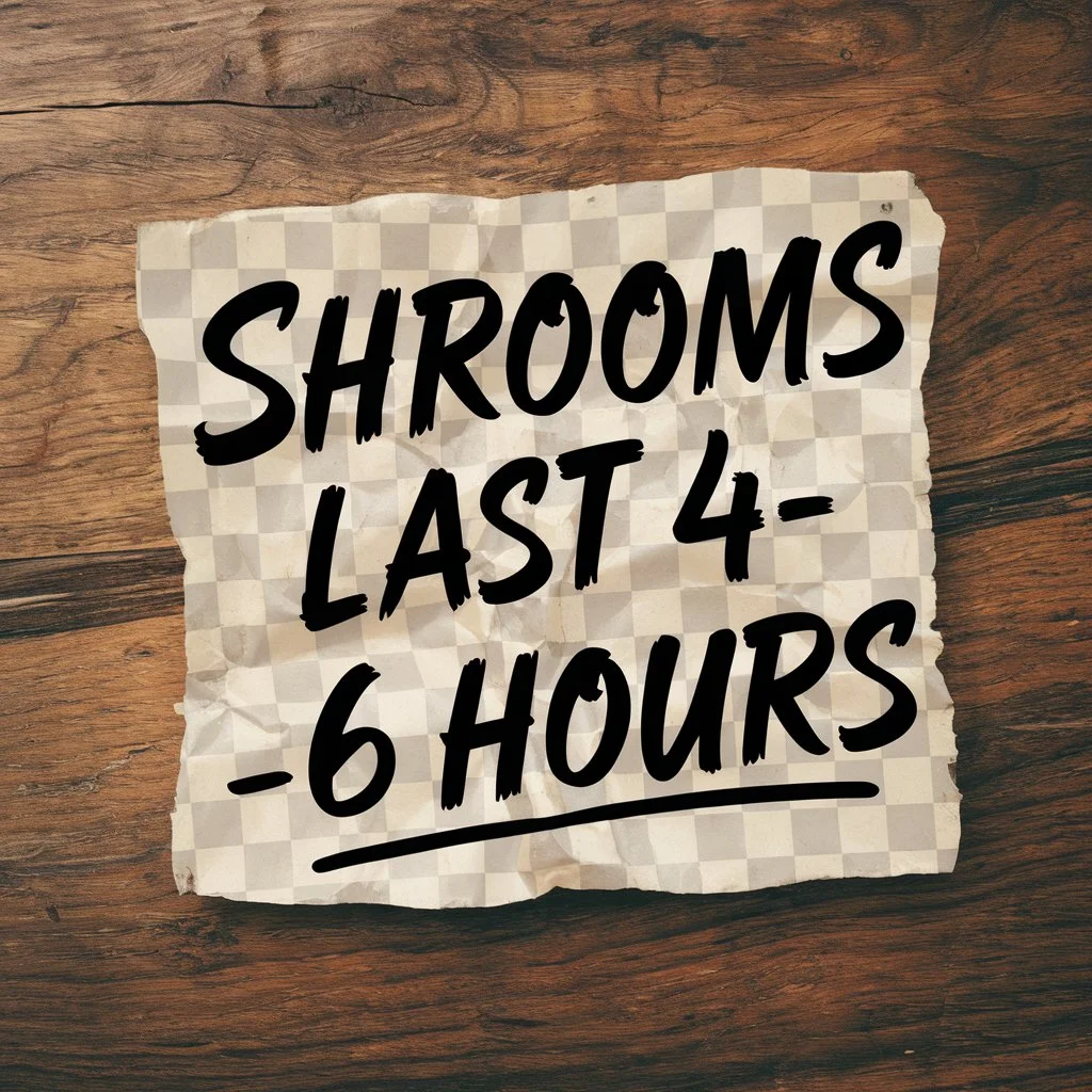 How long do shrooms last