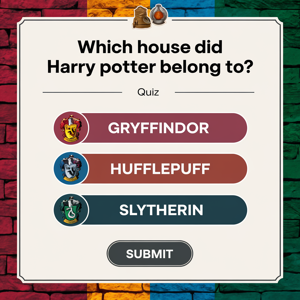 Harry Potter House Quiz